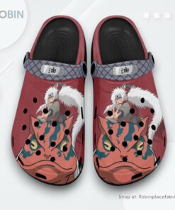 Jiraiya Clogs Custom Sage Toad, Jiraiya Gear