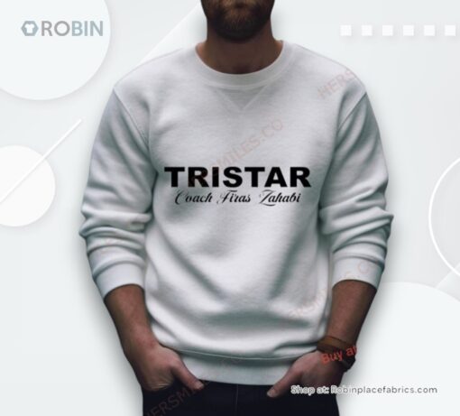 Joe Rogan Wearing Tristar Coach Firas Zahabi Shirt