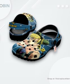 Jolyne Kujo Crocs Shoes, Anime Gifts