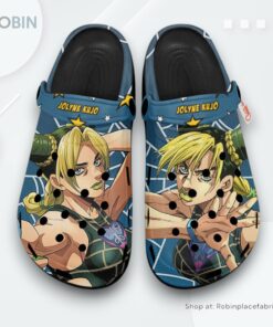 Jolyne Kujo Crocs Shoes, Anime Gifts
