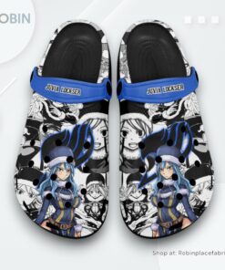 Juvia Lockser Crocs Shoes, Anime Gifts