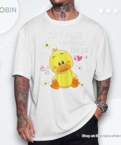 Just A Girl Who Loves Ducks Unisex Shirt Just A Girl Who Loves Ducks Unisex Shirt