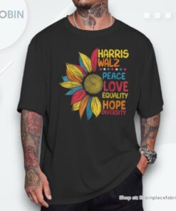 Kamala Harris Tim Walz 2024 Peace Lgbt Harris Walz Waltz Unisex Shirt Kamala Harris Tim Walz 2024 Peace Lgbt Harris Walz Waltz Unisex Shirt