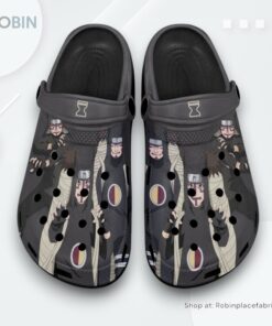 Kankurou Crocs Shoes Pattern Style