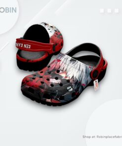 Ken Kaneki Crocs Shoes, Anime Gifts