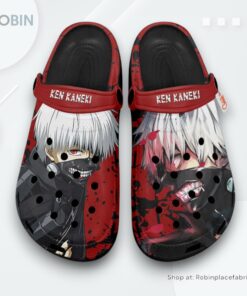 Ken Kaneki Crocs Shoes, Anime Gifts