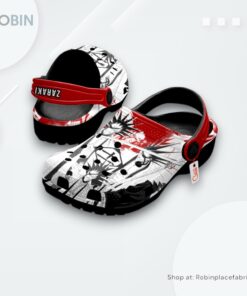 Kenpachi Zaraki Crocs Shoes Manga Style Personalized