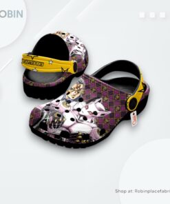 Kira Killer Queen Crocs Shoes, Anime Gifts