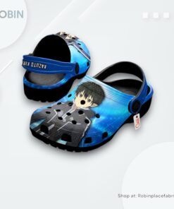 Kirito Crocs Shoes, Anime Gifts, SAO Anime Unique Gifts