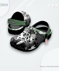 Kisuke Urahara Crocs Shoes Manga Style Personalized