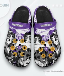 Kokushibo Crocs Shoes Manga Style Personalized