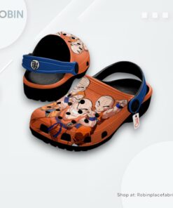 Krillin Crocs Shoes Pattern Style, Krillin Merchandise