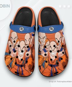 Krillin Crocs Shoes Pattern Style, Krillin Merchandise