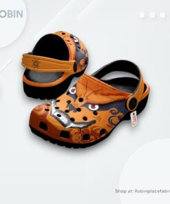 Kurama Crocs Shoes Art Style