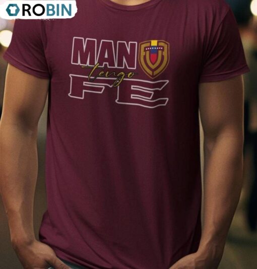 La Vinotinto Inspirational Short Sleeve , Mano Tengo Fe Shirt Long Sleeve