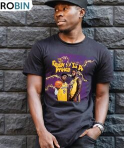 Lakers Fresh Prince Awesome Short Sleeve , Trendy LeBron And Bronny Shirt Tank Top