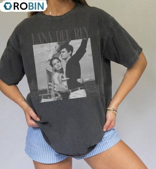 Lana Del Rey Shirt, Unisex Hoodie Short Sleeve For Men Women