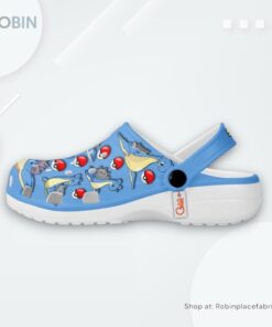 Lapras Crocs Shoes Pattern Style, Pokemon Gifts