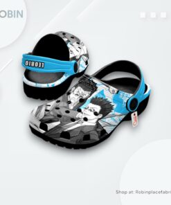 Leorio Crocs Shoes Manga Style Personalized