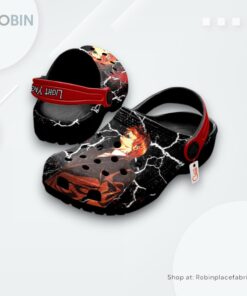 Light Yagami Crocs Shoes, Anime Gifts, Light Yagami Shoes
