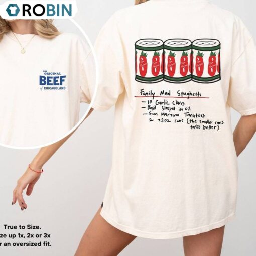 Limited The Bear Tv Show Shirt, Unique The Original Beef Of Chicagoland Short Sleeve Crewneck
