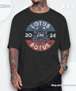 Lotus For Potus Kamala Harris 2024 Presidential Campaign Unisex Shirt