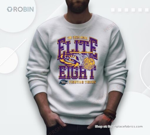 Lsu Tigers The 2024 Ncaa Elite Eight Fighting Tigers Shirt