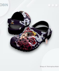 Luffy Gear 4 Crocs Shoes, One Piece Anime Merchandise