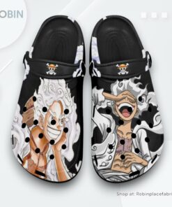 Luffy Gear 5th Nika Clogs Anime, One Piece Anime Gifts Luffy Gear 5th Nika Clogs Anime, One Piece Anime Gifts