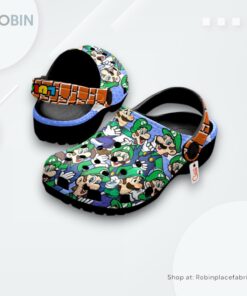 Luigi Crocs Shoes