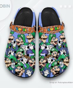 Luigi Crocs Shoes
