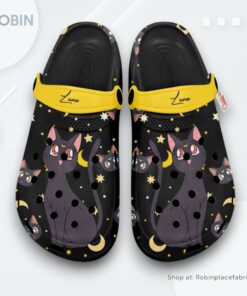 Luna Cat Crocs Shoes, Anime Gifts