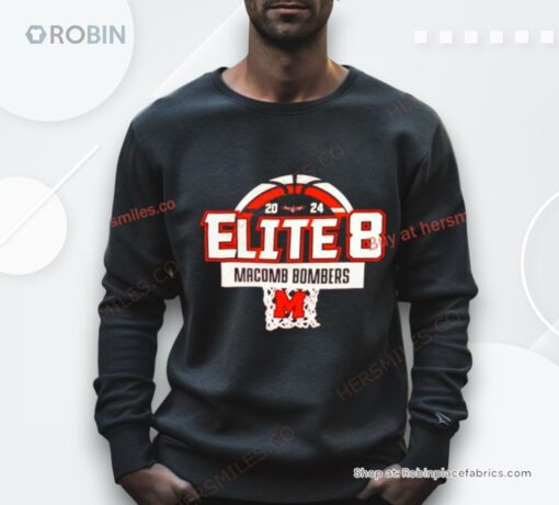 Macomb Bombers 2024 Men’s Basketball Elite 8 Shirt