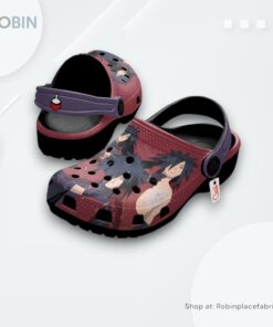 Madara Uchiha Crocs Shoes Pattern Style