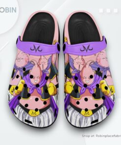 Majin Buu Crocs Shoes Pattern Style, Dragon Ball Anime Merchandise