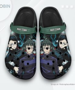 Maki Zenin Crocs Shoes, Anime Gifts