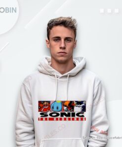 Mamono World Og Box Logo Sonic The Hedgehog Shirt