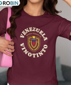 Mango Tango Fe Shirt, La Vinotinto Logo Crewneck Long Sleeve Mango Tango Fe Shirt, La Vinotinto Logo Crewneck Long Sleeve