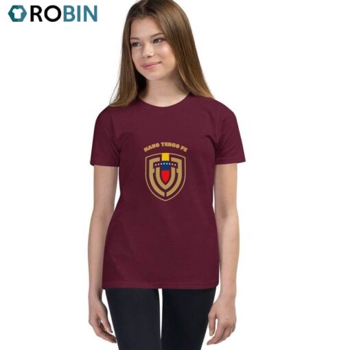 Mango Tango Fe Shirt, Venezuela Soccer Team Short Sleeve Crewneck