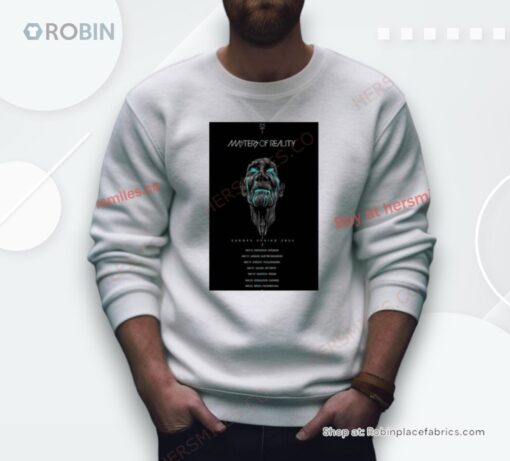 Masters Of Reality Europe Spring Tour 2024 Poster Shirt
