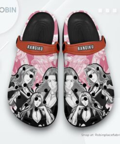 Matsumoto Rangiku Crocs Shoes Manga Style Personalized