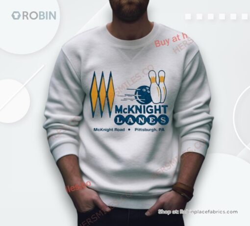 Mcknight Lanes Mcknight Road Pittsburgh Pa Shirt