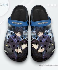 Megumi Fushiguro Crocs Shoes, Anime Gifts