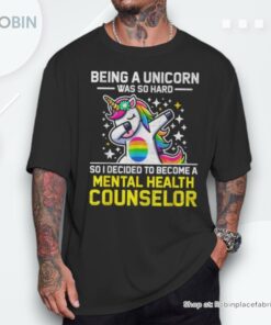 Mental Health Counselor Unicorn Licensed Counseling Unisex Shirt Mental Health Counselor Unicorn Licensed Counseling Unisex Shirt