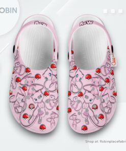 Mew Crocs Shoes Pattern Style