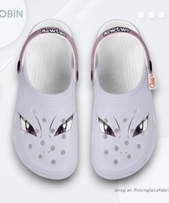 Mewtwo Crocs Shoes Custom Funny Style, Pokemon Fan Gears