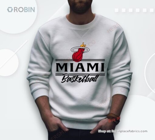 Miami Basketball Logo Nba Team Shirt