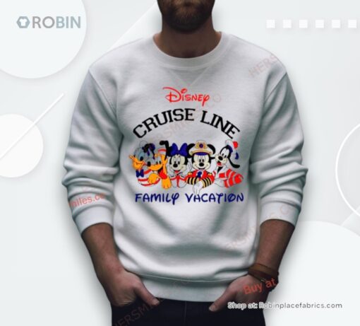 Mickey Friends Disney Cruise Line Family Vacation Shirt