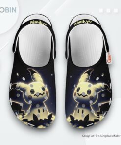 Mimikyu Crocs Shoes Custom Art Style