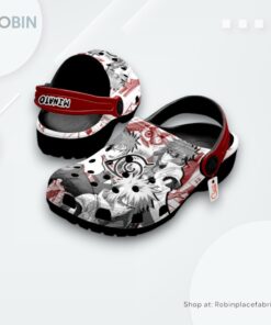 Minato Namikaze Crocs Shoes Manga Style Personalized, Nami Gifts